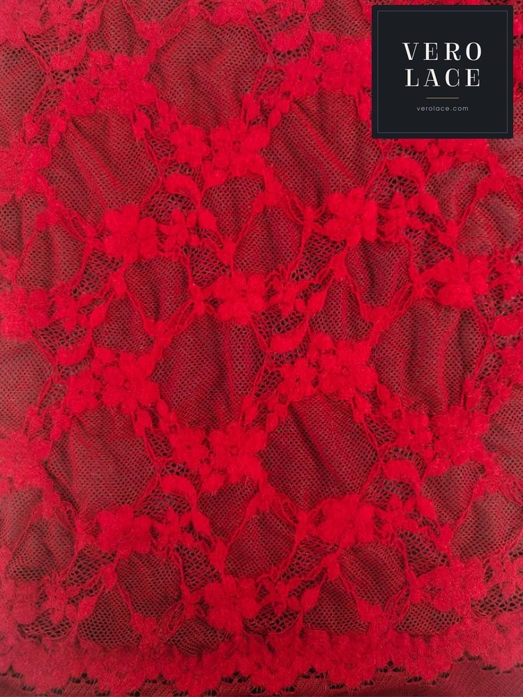 Feather-Yarn Lace, KAM Scalloped Edge — VL-FY-0042