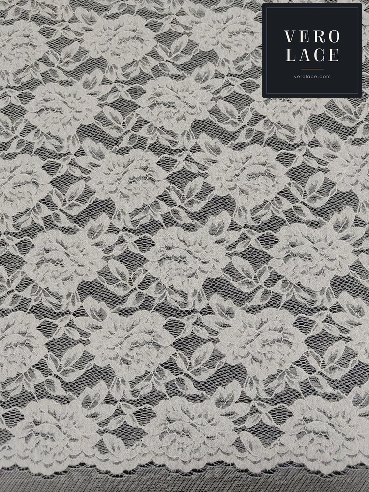 Feather-Yarn Lace, KAM Scalloped Edge — VL-FY-0051