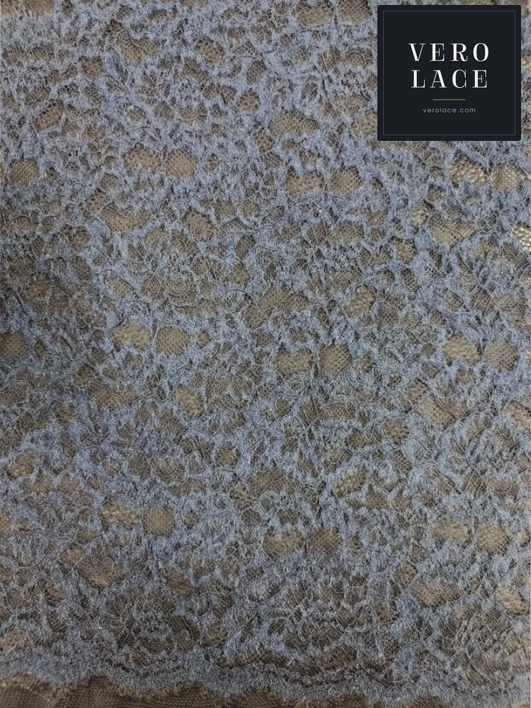 Feather-Yarn Lace, KAM Scalloped Edge — VL-FY-0053
