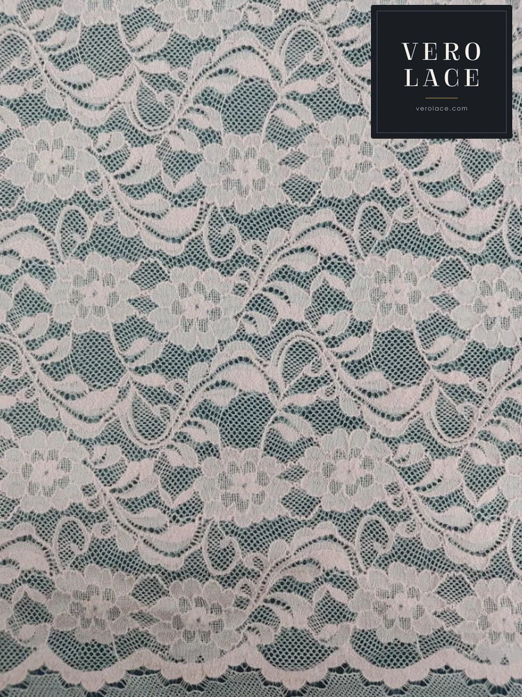 Feather-Yarn Lace, Scalloped Edge KAM — VL-FY-0047