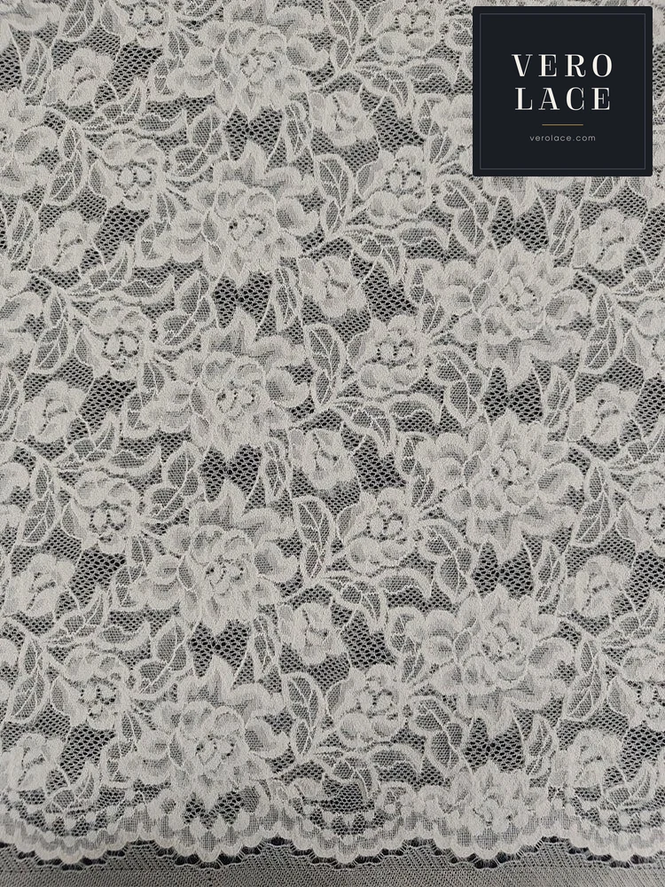Feather-Yarn Lace, Scalloped Edge KAM — VL-FY-0055