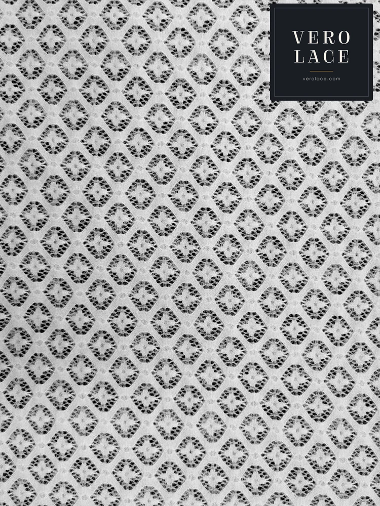 Feather-Yarn Lace, Scalloped Edge — VL-FY-0002
