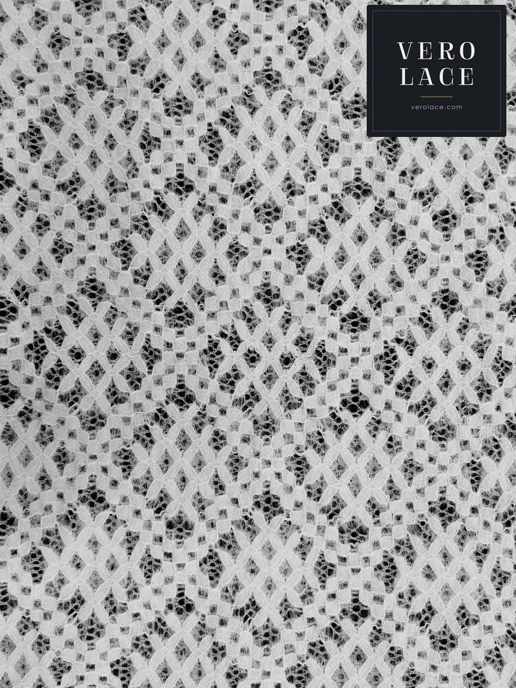 Feather-Yarn Lace, Scalloped Edge — VL-FY-0008