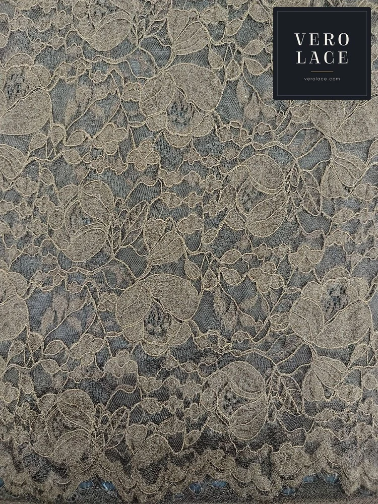 Feather-Yarn Lace, Scalloped Edge — VL-FY-0057