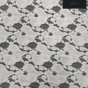 Feather-Yarn Lace, Scalloped Edge — VL-FY-0086