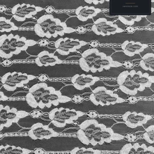 Feather-Yarn Lace, Scalloped Edge — VL-FY-0087