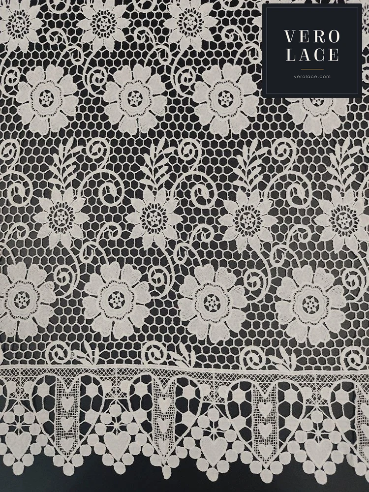 Milk-Fibre Lace, Dyeable — VL-MF-0012