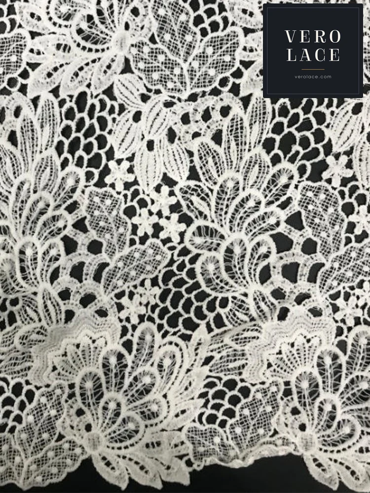 Milk-Fibre Lace, Dyeable — VL-MF-0036