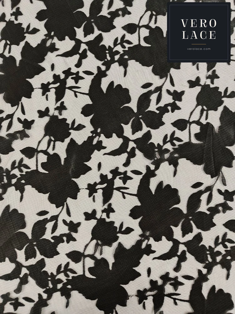 Nylon-Cotton Lace, Korean Mesh — VL-NC-0001