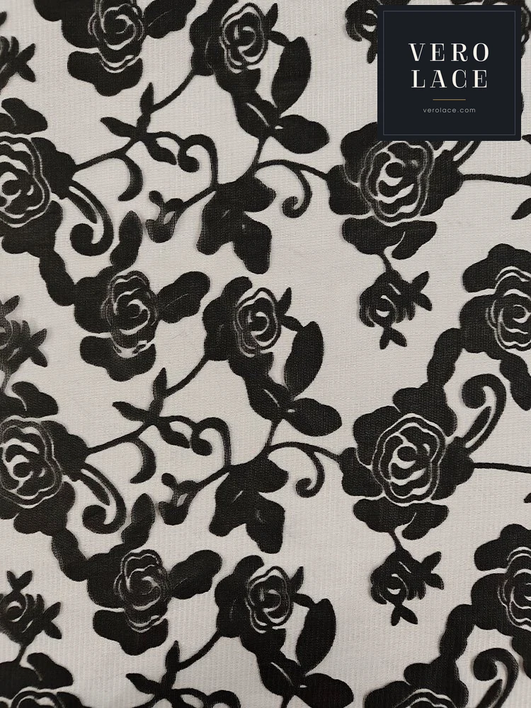 Nylon-Cotton Lace, Korean Mesh — VL-NC-0005