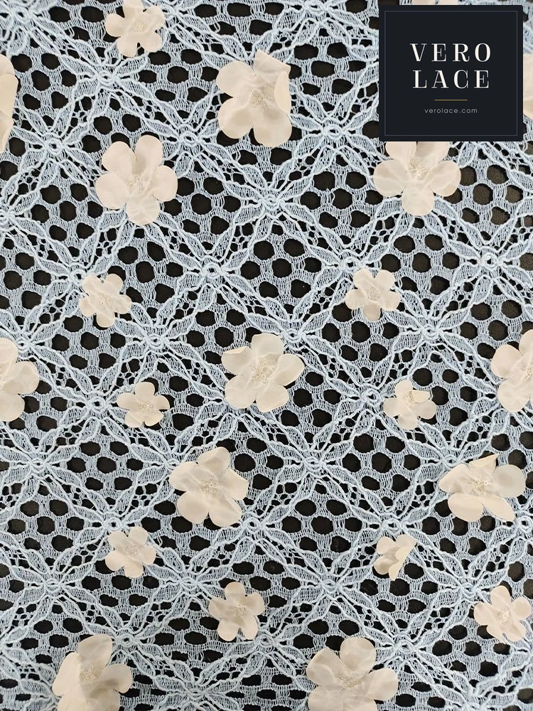 Nylon-Cotton Lace, Laser Single Layer — VL-NC-0296