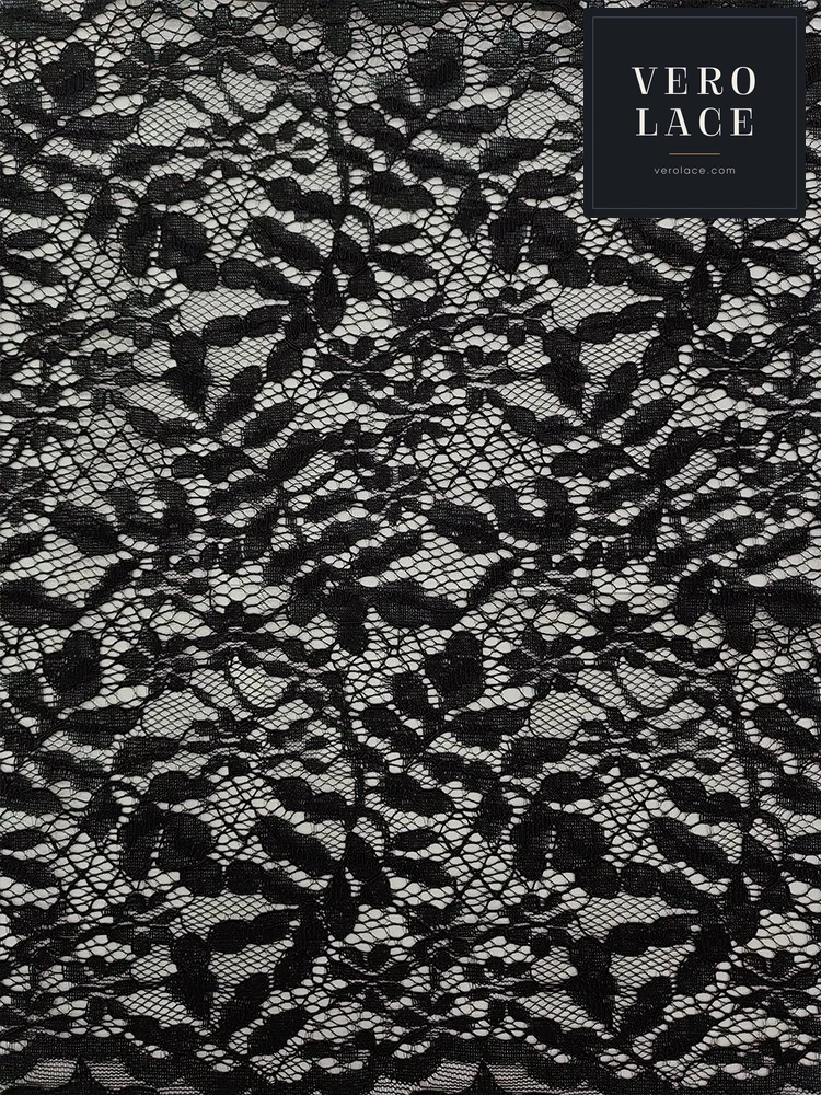 Nylon-Cotton Lace, Scalloped Edge — VL-NC-0029