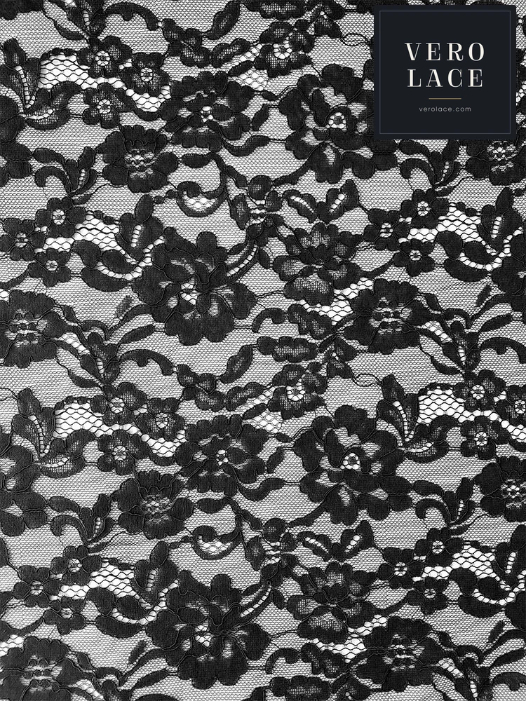 Nylon-Cotton Lace, Scalloped Edge — VL-NC-0033