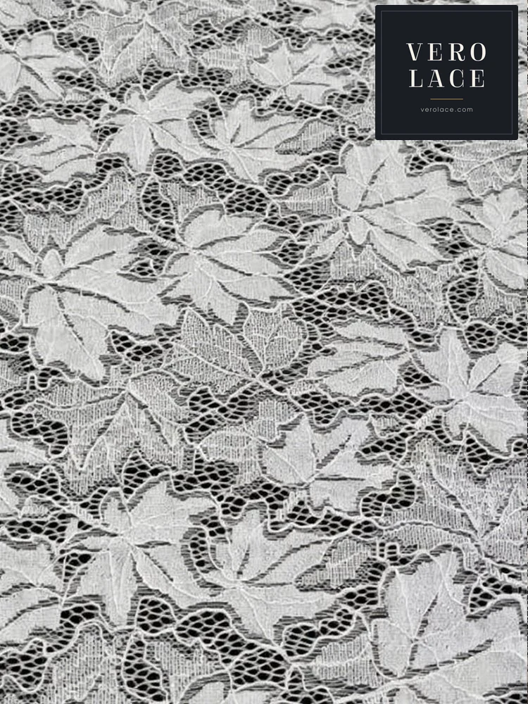 Nylon-Cotton Lace, Scalloped Edge — VL-NC-0108