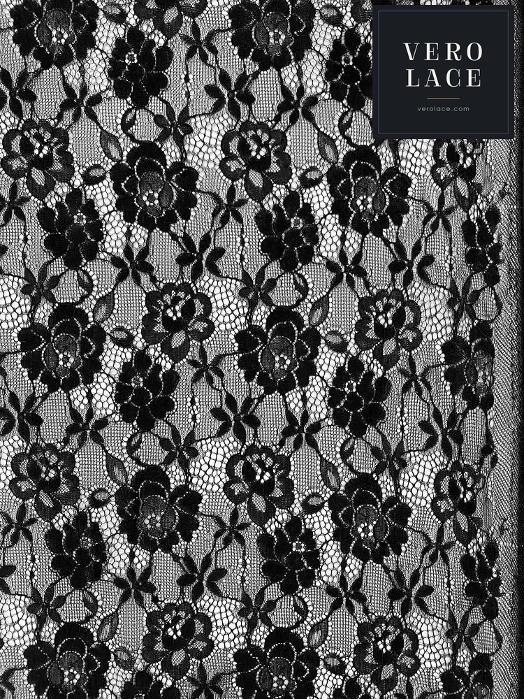 Nylon-Cotton Lace, Scalloped Edge — VL-NC-0144