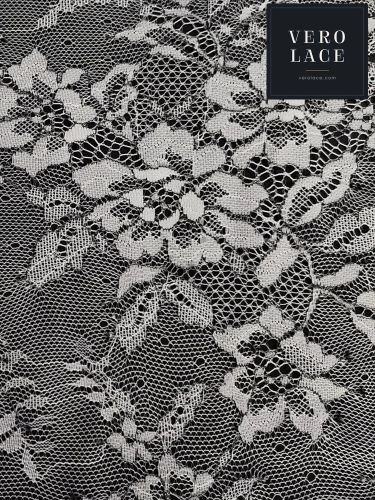 Nylon Lace, Black Mesh — VL-NY-0026