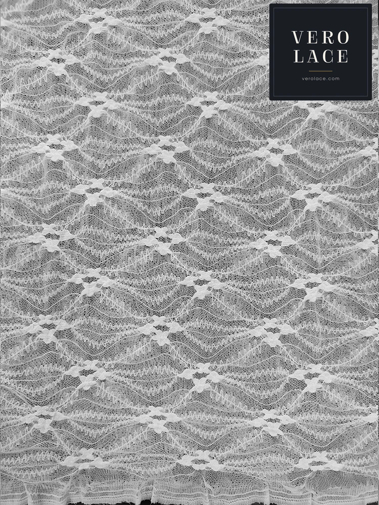 Nylon-Spandex Stretch Lace, Bubble Crepe — VL-NS-0143