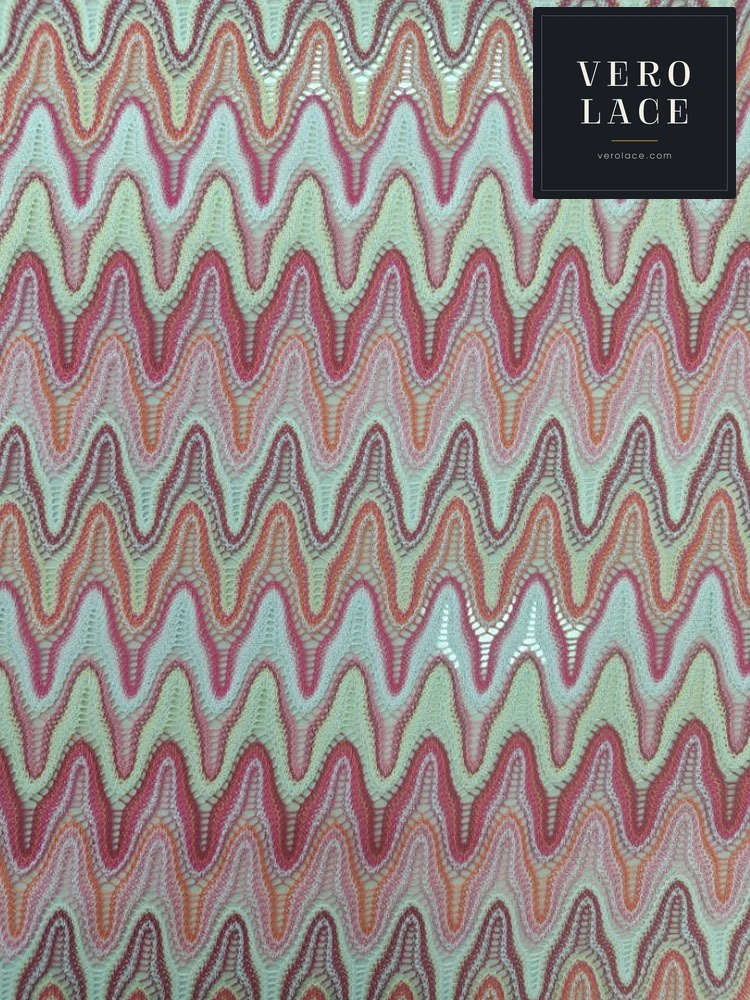 Polyester Lace, Coloured Yarn — VL-PL-0041