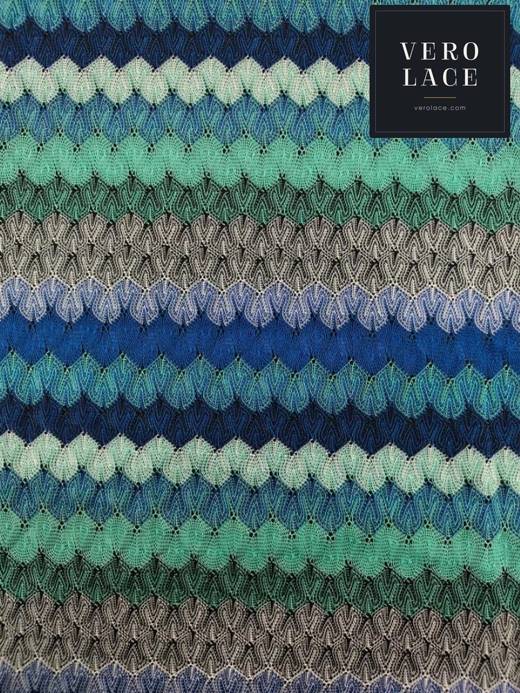 Polyester Lace, Grey Purple Blue — VL-PL-0040