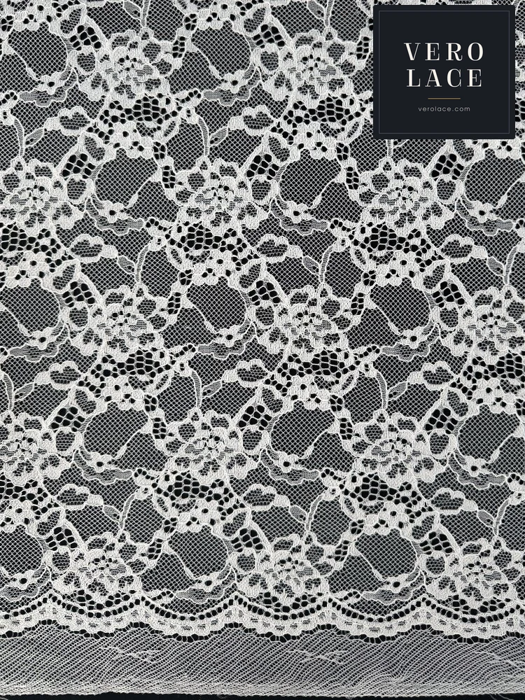 Polyester Lace, Scalloped Edge KAM — VL-PL-0027