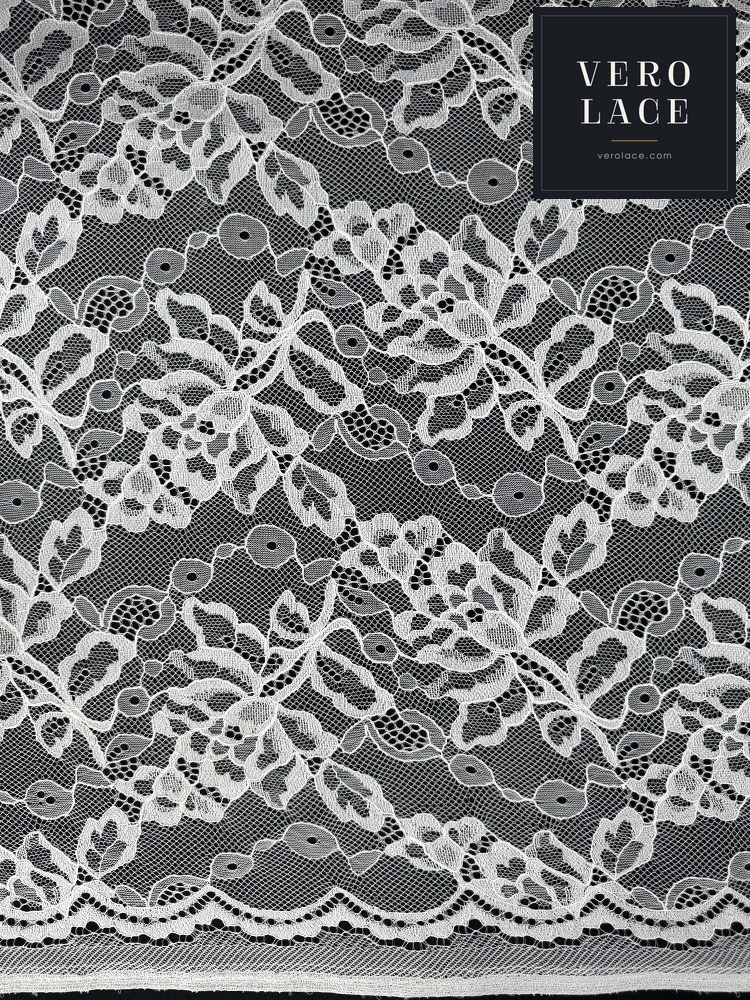 Polyester Lace, Scalloped Edge KAM — VL-PL-0028