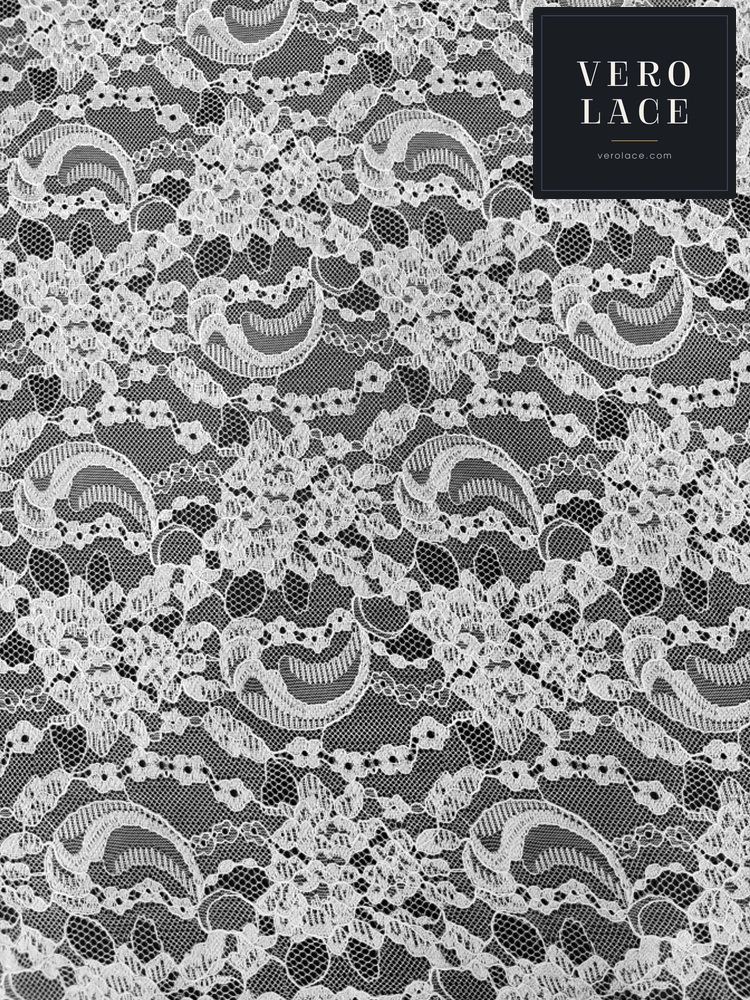 Polyester Lace, Scalloped Edge — VL-PL-0010