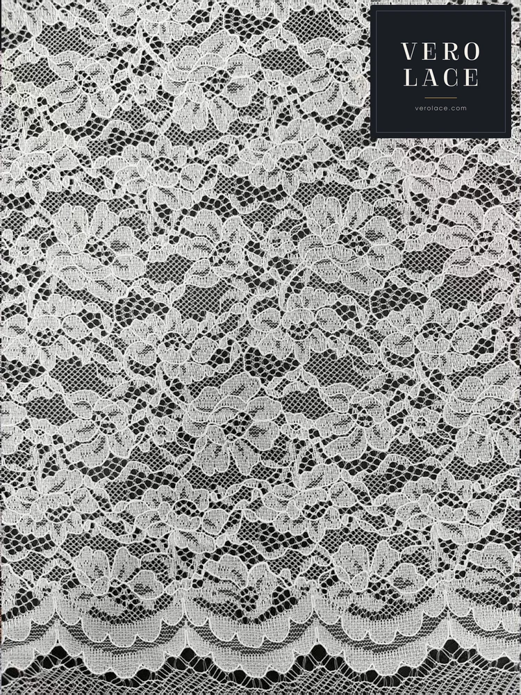 Polyester Lace, Scalloped Edge — VL-PL-0012