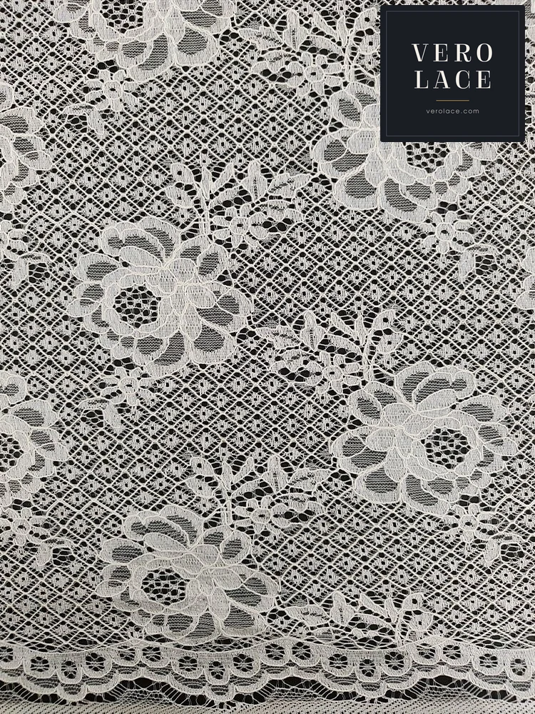 Polyester Lace, Scalloped Edge — VL-PL-0014