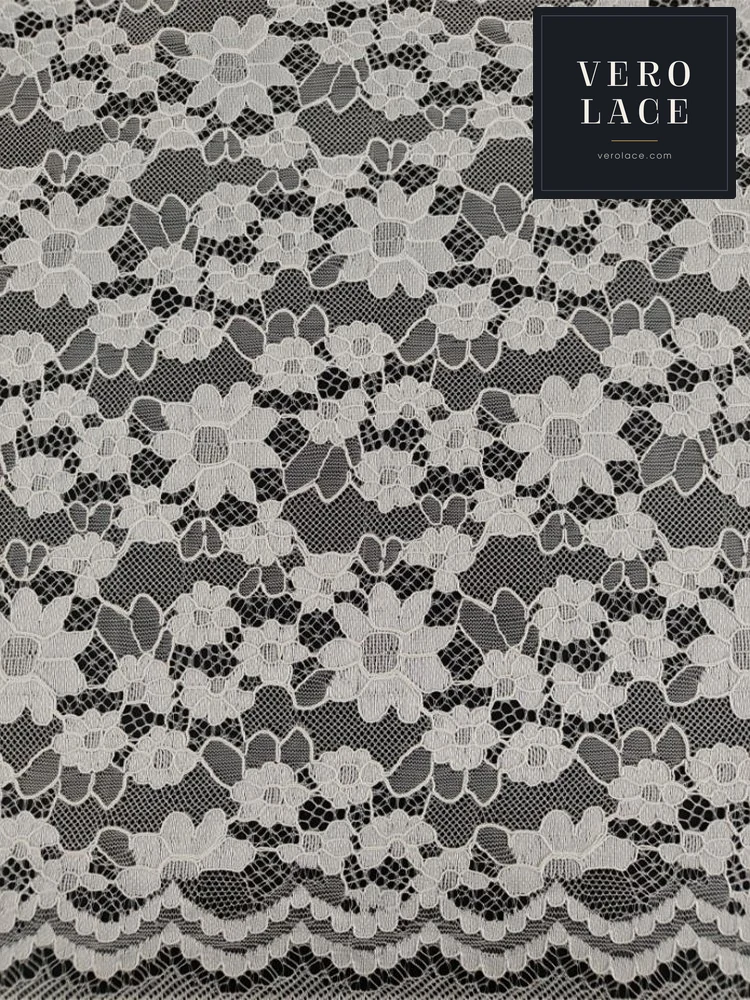 Polyester Lace, Scalloped Edge — VL-PL-0023