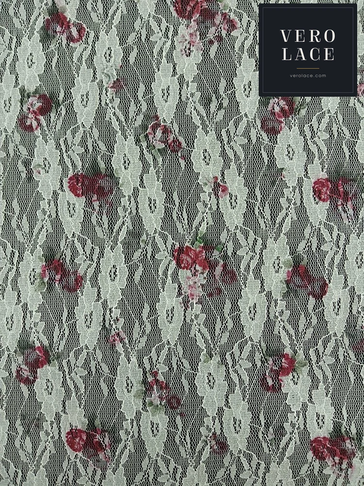 Printed Lace, Ditsy Floral — VL-PR-0114