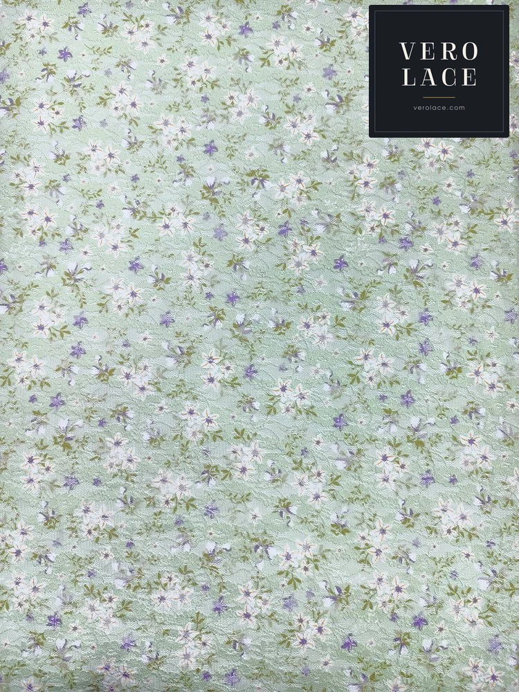 Printed Lace, Ditsy Floral — VL-PR-0121