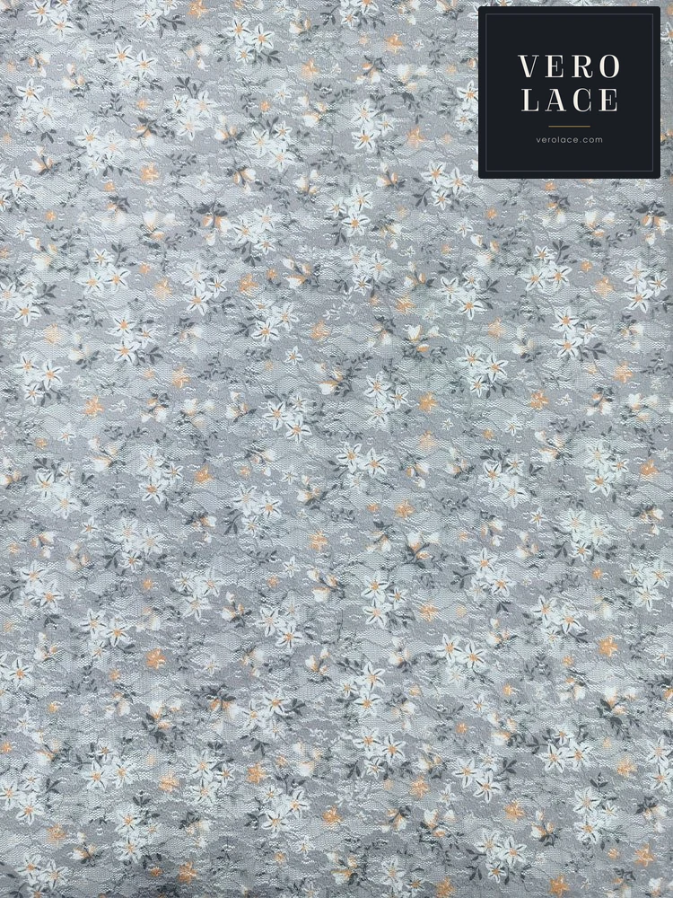 Printed Lace, Ditsy Floral — VL-PR-0122