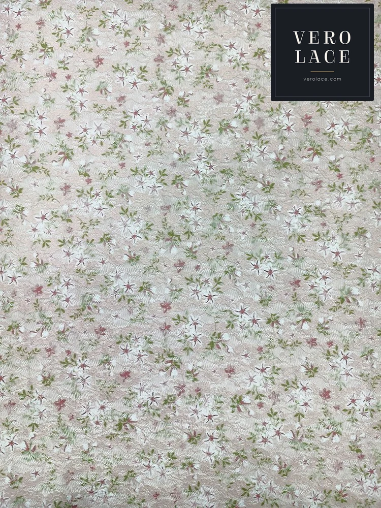 Printed Lace, Ditsy Floral — VL-PR-0123