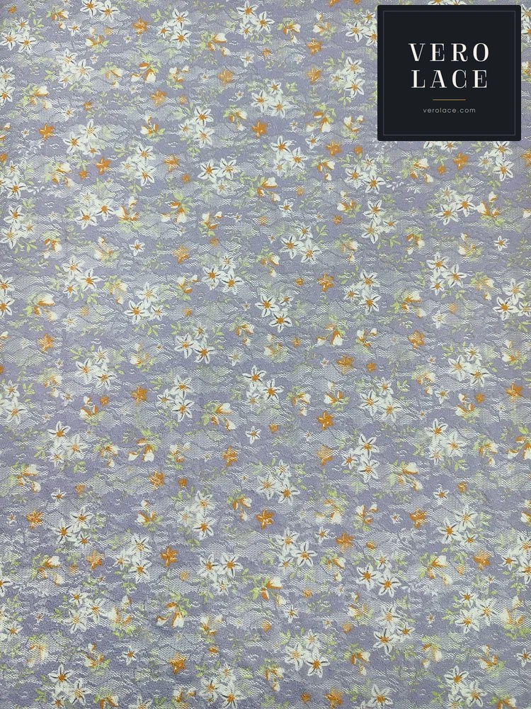 Printed Lace, Ditsy Floral — VL-PR-0124