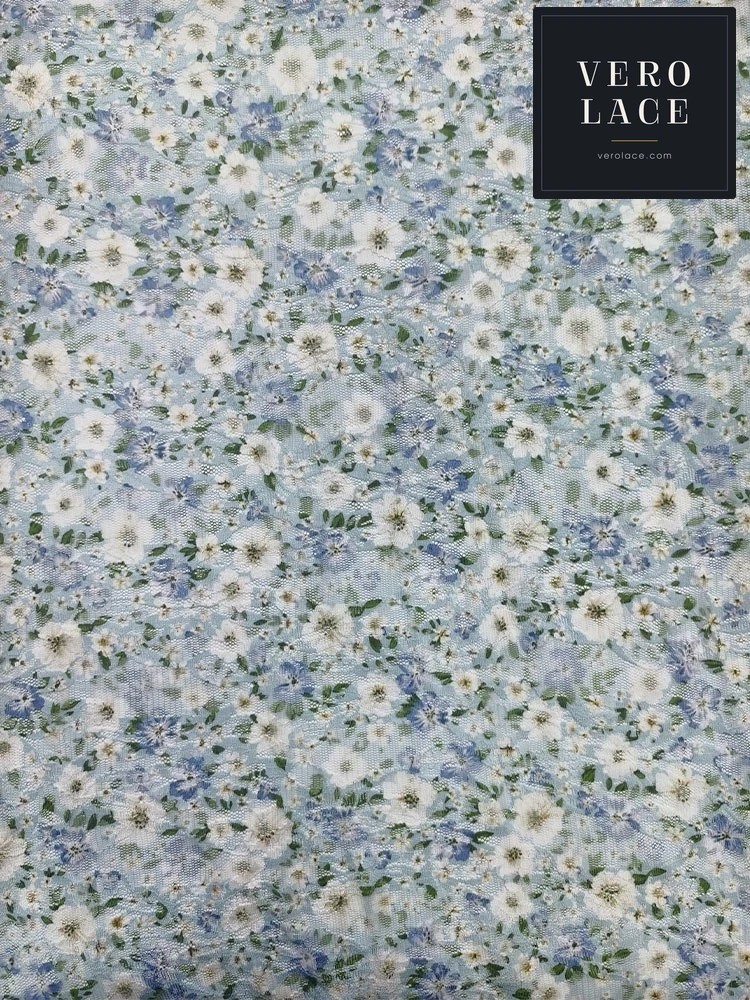 Printed Lace, Ditsy Floral — VL-PR-0161