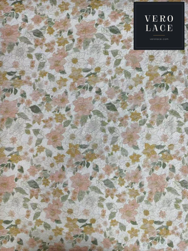 Printed Lace, Floral — VL-PR-0100