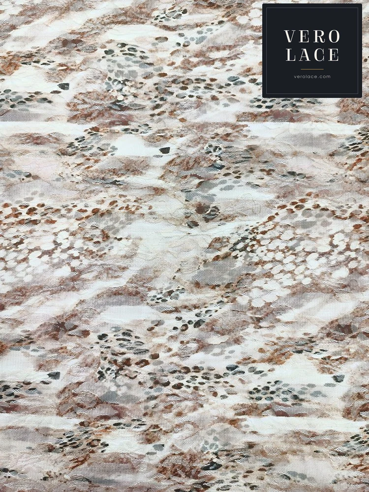 Printed Lace, Leopard Print — VL-PR-0155