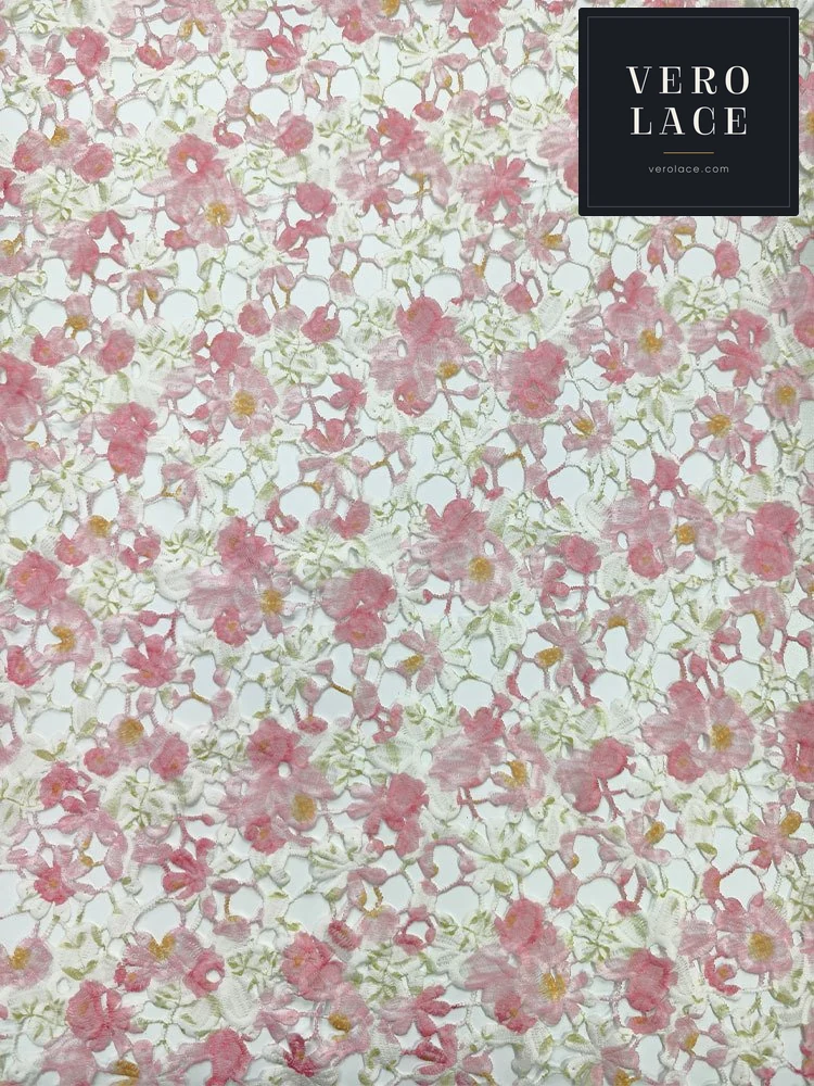 Printed Lace, Milk Fibre Ditsy Floral — VL-PR-0005