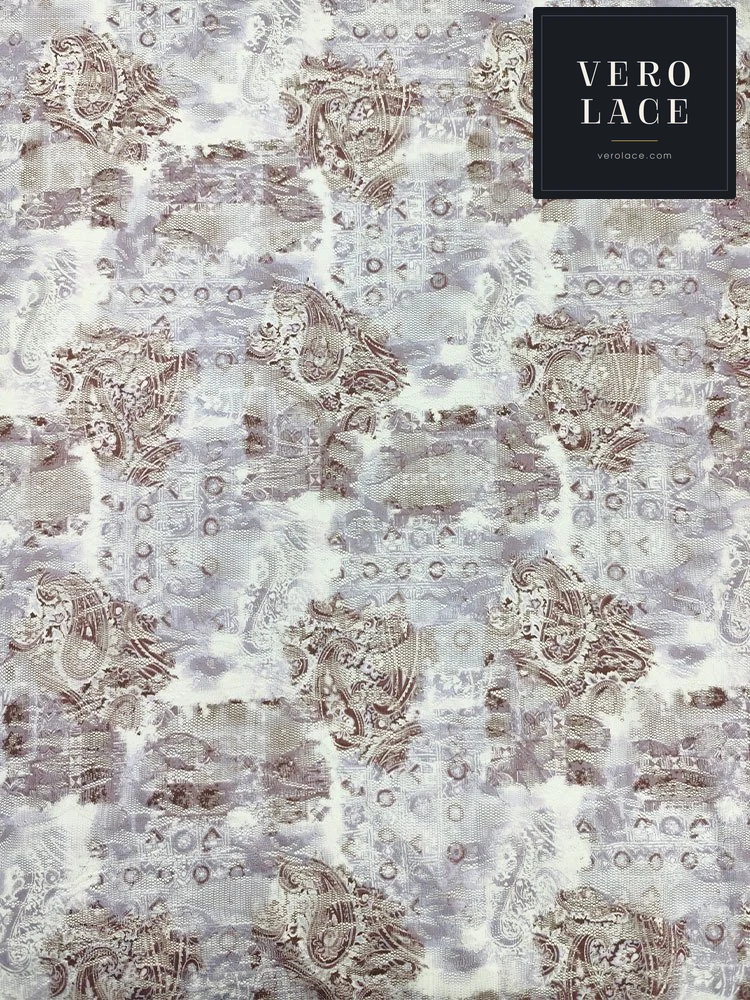 Printed Lace, Paisley — VL-PR-0163