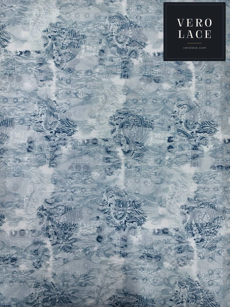 Printed Lace, Paisley — VL-PR-0164