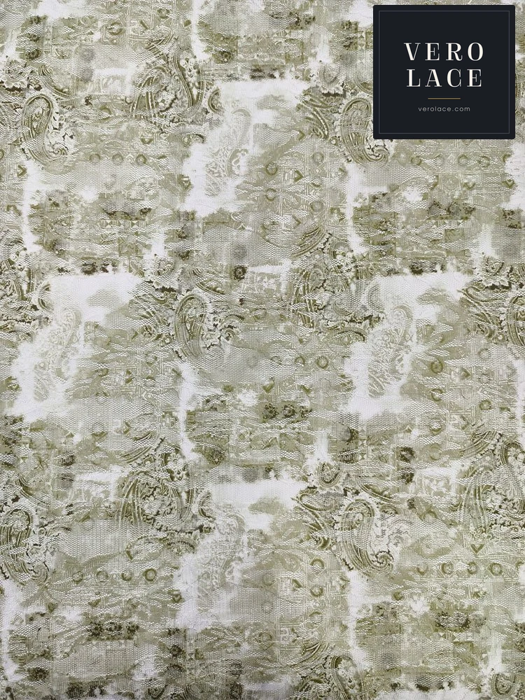 Printed Lace, Paisley — VL-PR-0167