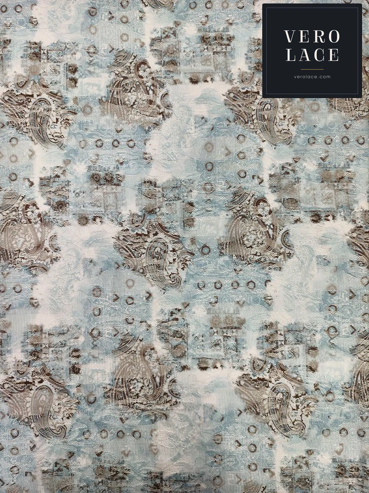 Printed Lace, Paisley — VL-PR-0170