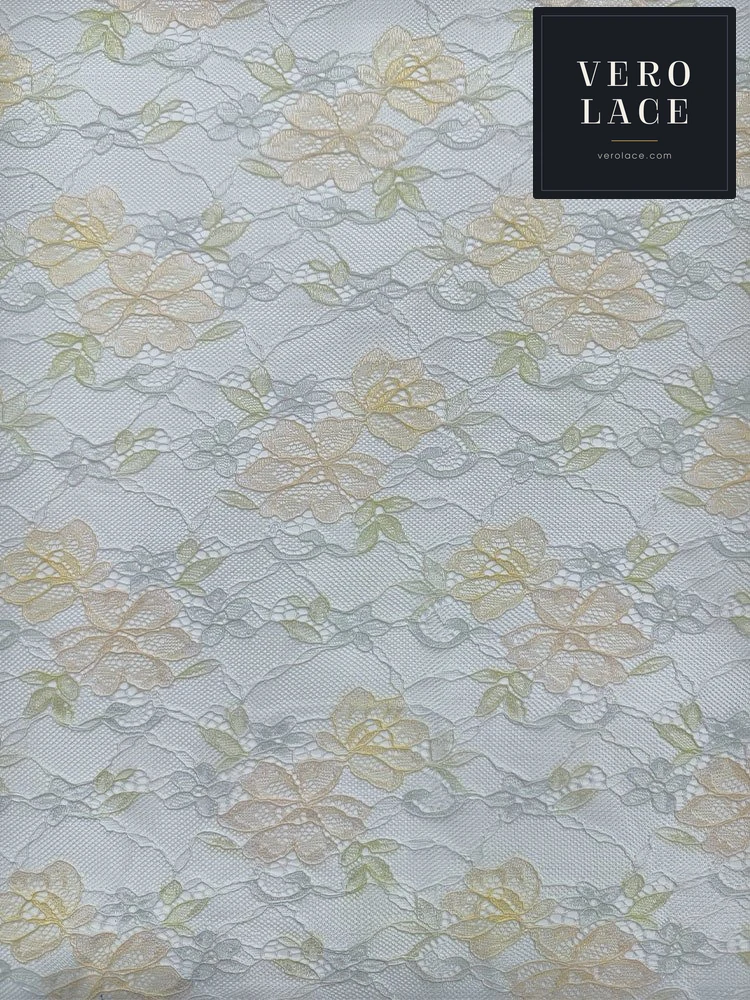 Printed Lace, Placement Floral — VL-PR-0016