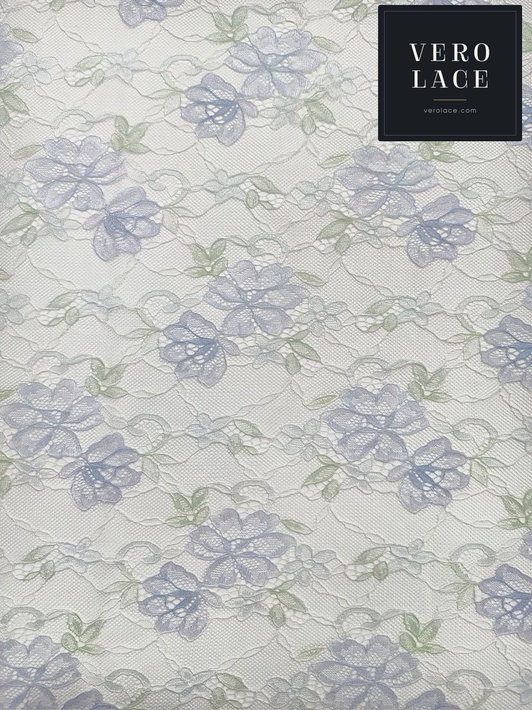 Printed Lace, Placement Floral — VL-PR-0018