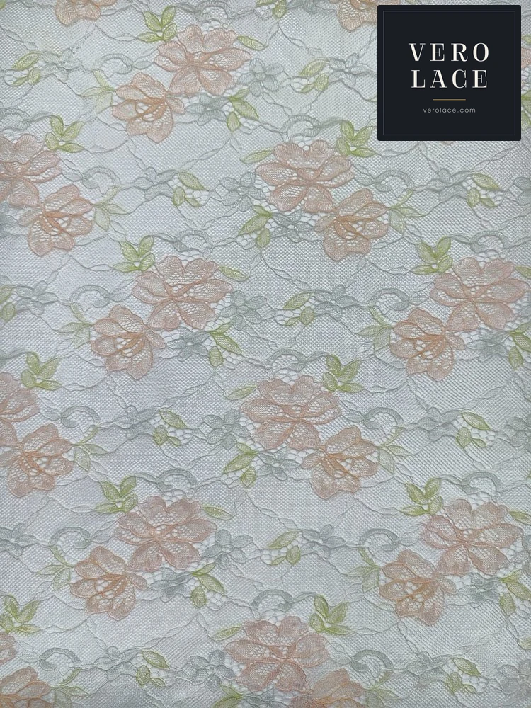 Printed Lace, Placement Floral — VL-PR-0019
