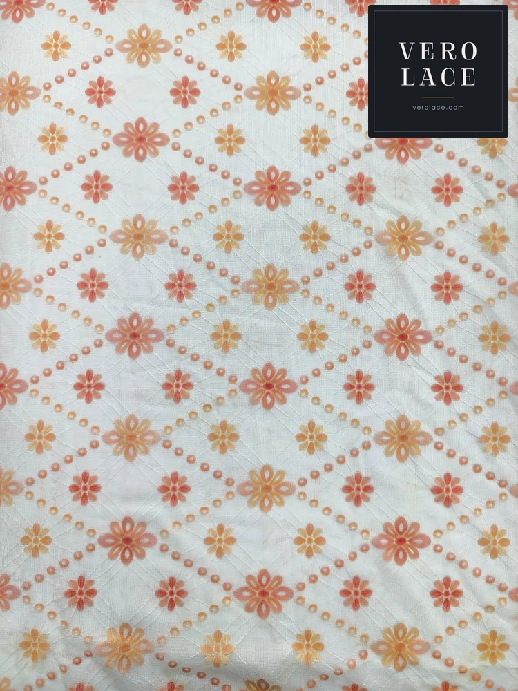Printed Lace, Placement Floral — VL-PR-0036