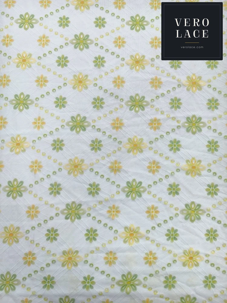 Printed Lace, Placement Floral — VL-PR-0037