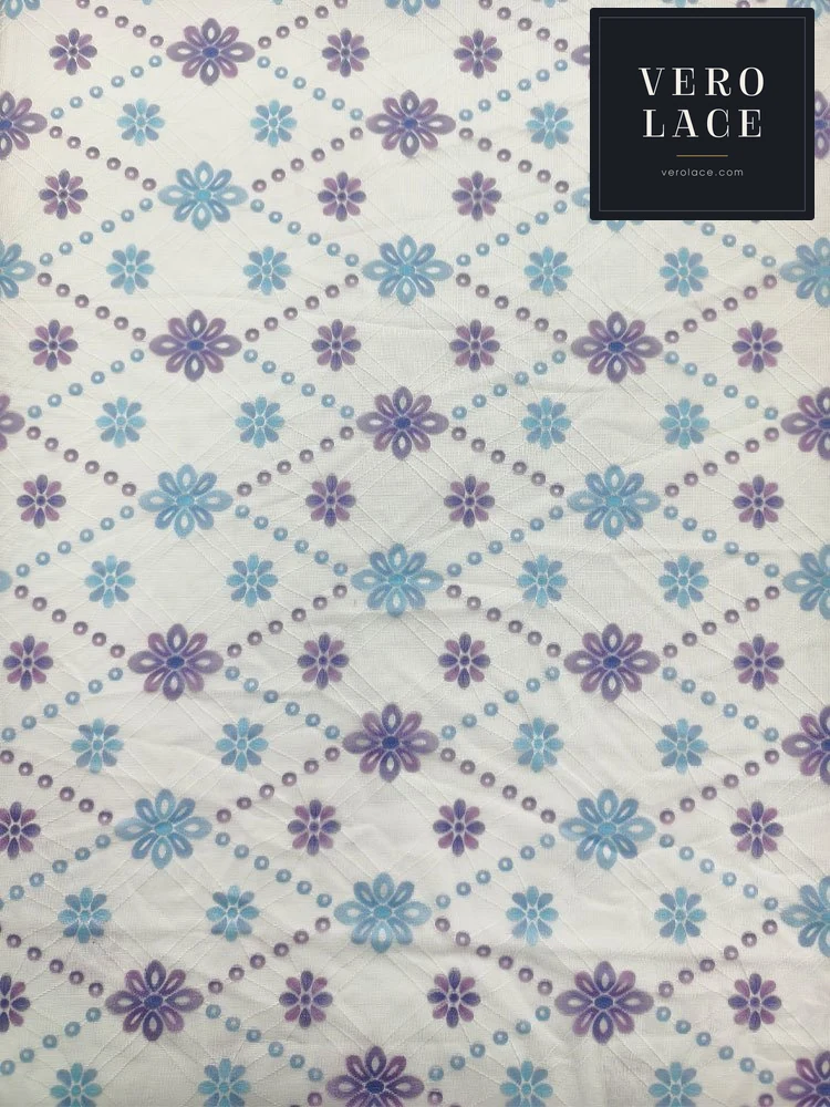 Printed Lace, Placement Floral — VL-PR-0038