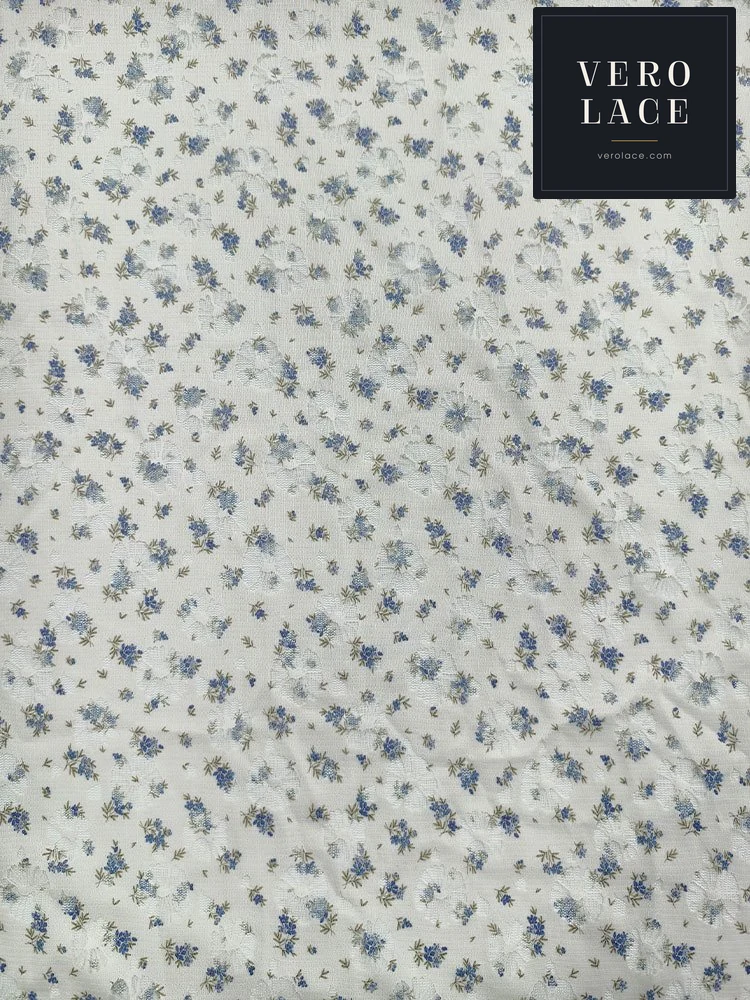 Printed Lace, Poly-Spandex Ditsy Floral — VL-PR-0015