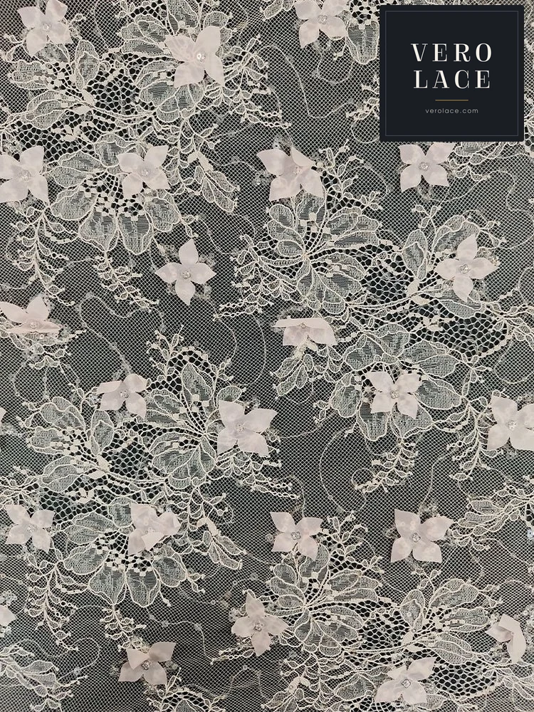 Sequin Lace, 30D Clipped Thread — VL-SQ-0040